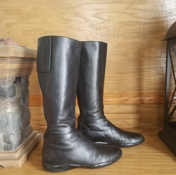 PRADA RIDING BOOTS - Picture 4 of 7